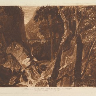 Mill Near the Grand Chartreuse, Dauphiny (Liber Studiorum, part XI, plate 54)