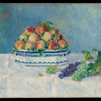 Still Life with Peaches and Grapes