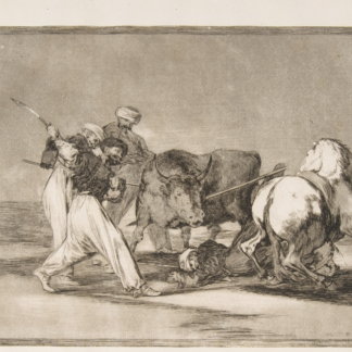 Tauromaquia Plate 3 by Francisco Goya