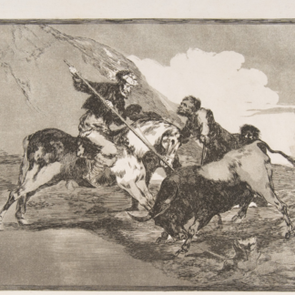 Tauromaquia Plate 1 by Francisco Goya