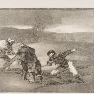 Tauromaquia Plate 2 by Francisco Goya
