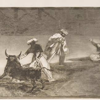 Tauromaquia Plate 4 by Francisco Goya