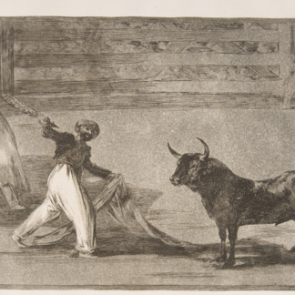 Tauromaquia Plate 7 by Francisco Goya