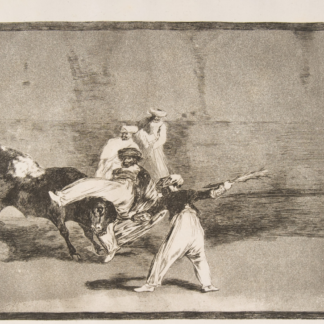 Tauromaquia Plate 8 by Francisco Goya
