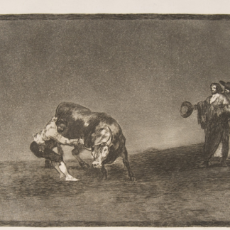 Tauromaquia Plate 16 by Francisco Goya