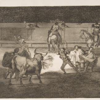 Tauromaquia Plate 31 by Francisco Goya