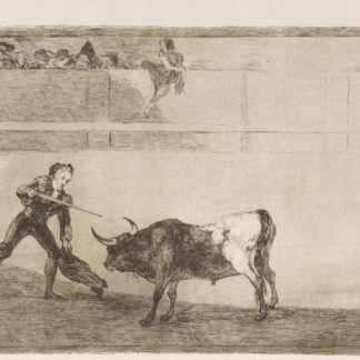 Tauromaquia Plate 30 by Francisco Goya
