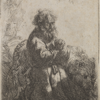 St. Jerome in Prayer by Rembrandt van Rijn