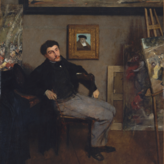 James-Jacques-Joseph Tissot (1836–1902) by Edgar Degas