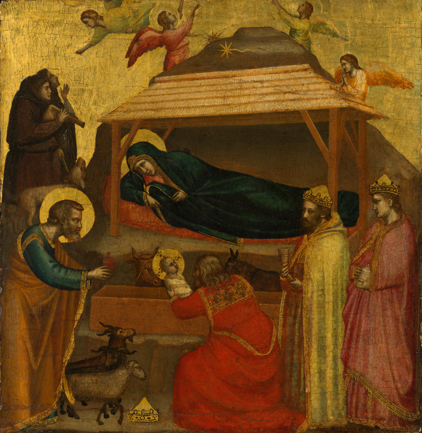 The Adoration of the Magi by Giotto di Bondone