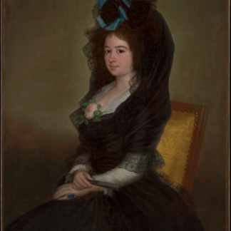 Narcisa Barañana de Goicoechea by Francisco de Goya