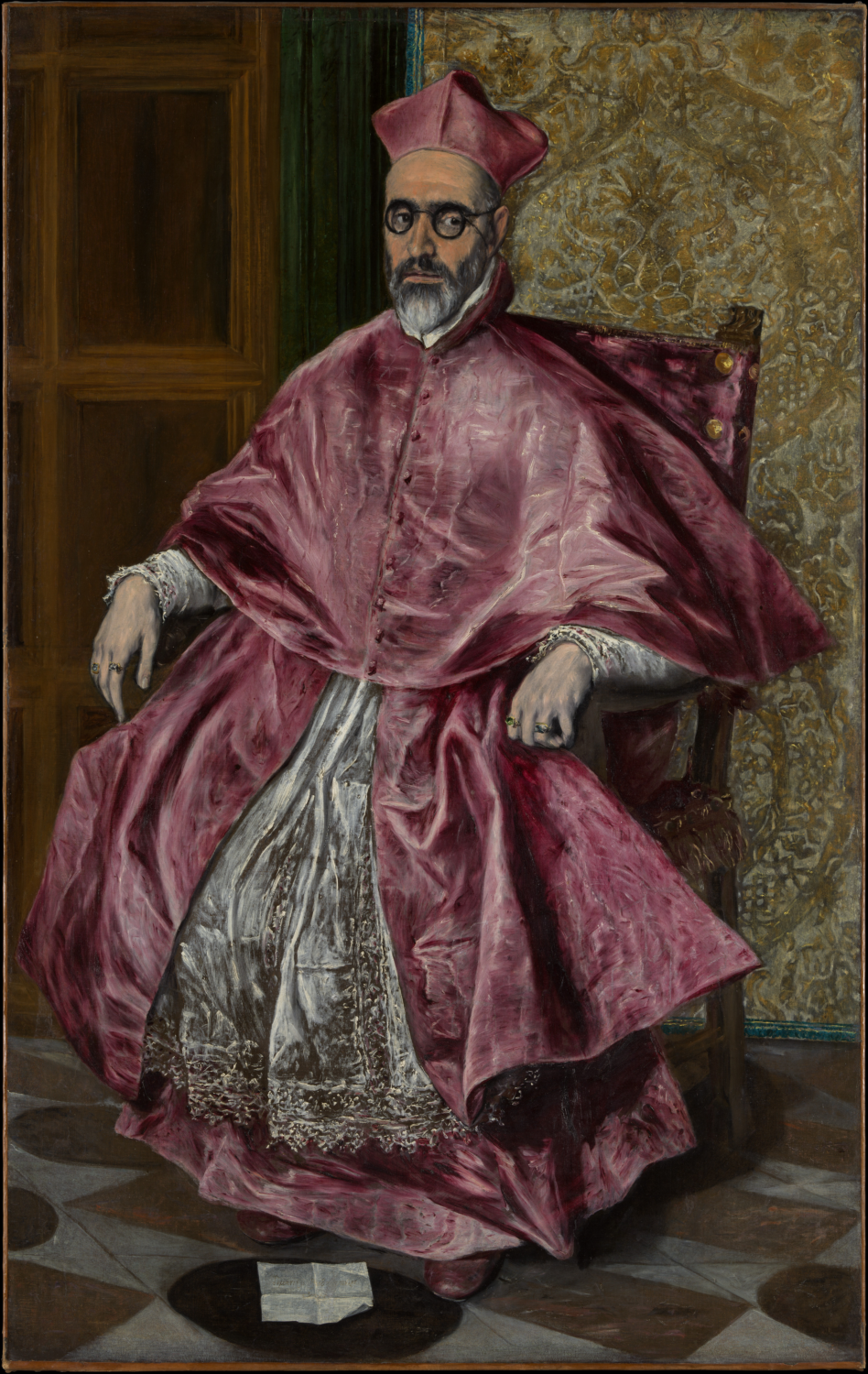 Cardinal Fernando Niño de Guevara by El Greco