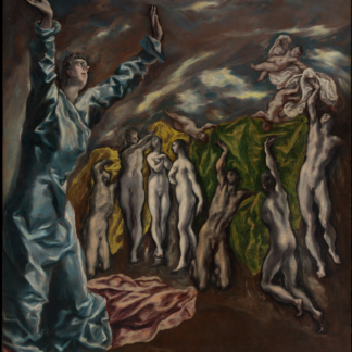 The Vision of Saint John by El Greco