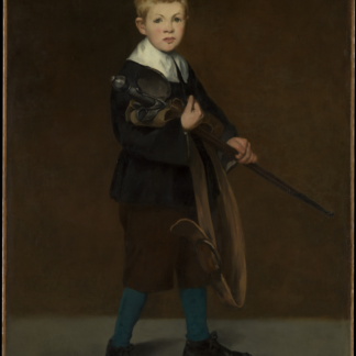 Boy with a Sword by Edouard Manet