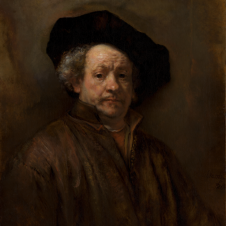 Self-Portrait by Rembrandt van Rijn