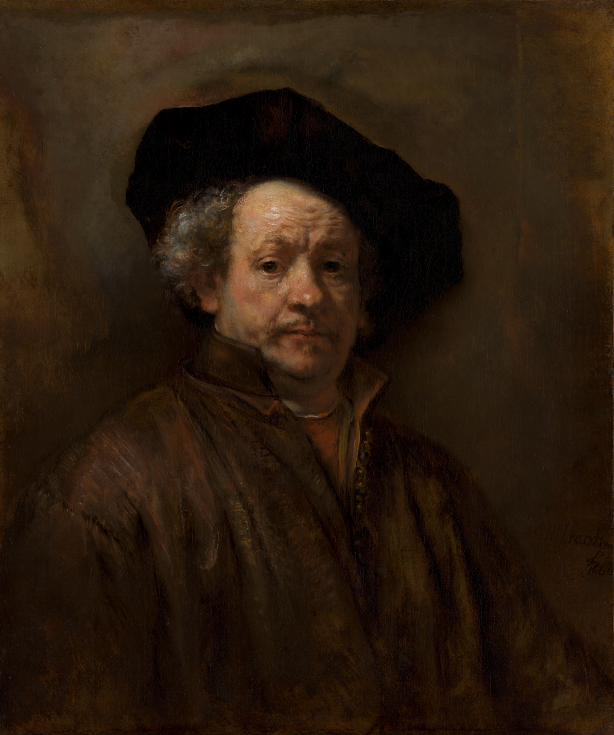Self-Portrait by Rembrandt van Rijn