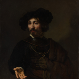 Man with a Steel Gorget by Rembrandt van Rijn