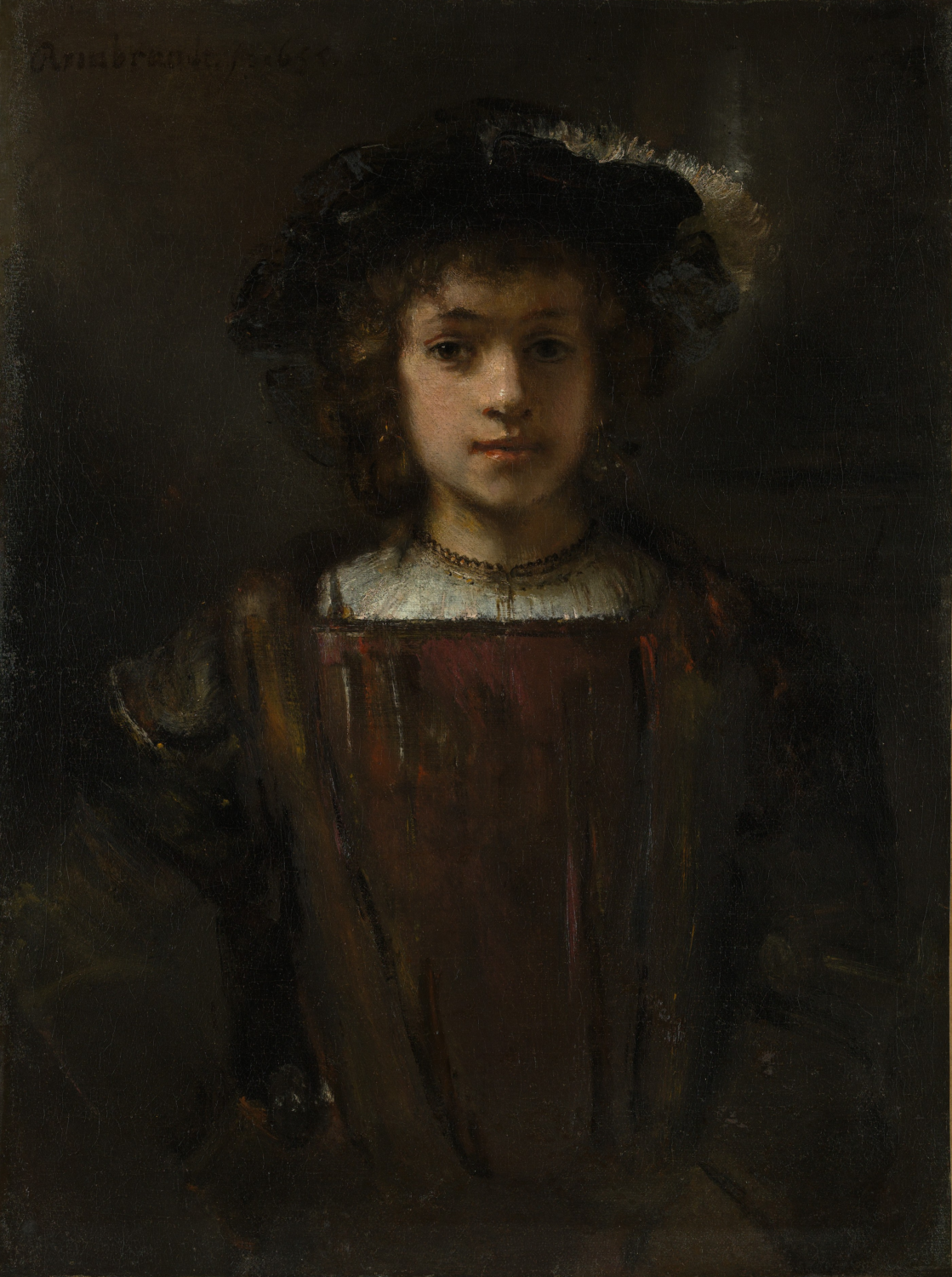 Rembrandt's Son Titus (1641–1668) by Rembrandt van Rijn