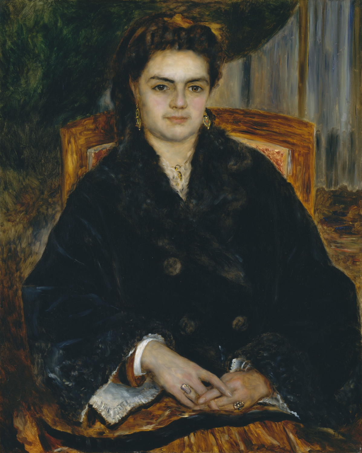 Madame Édouard Bernier (Marie-Octavie-Stéphanie Laurens, 1838–1920) by Auguste Renoir