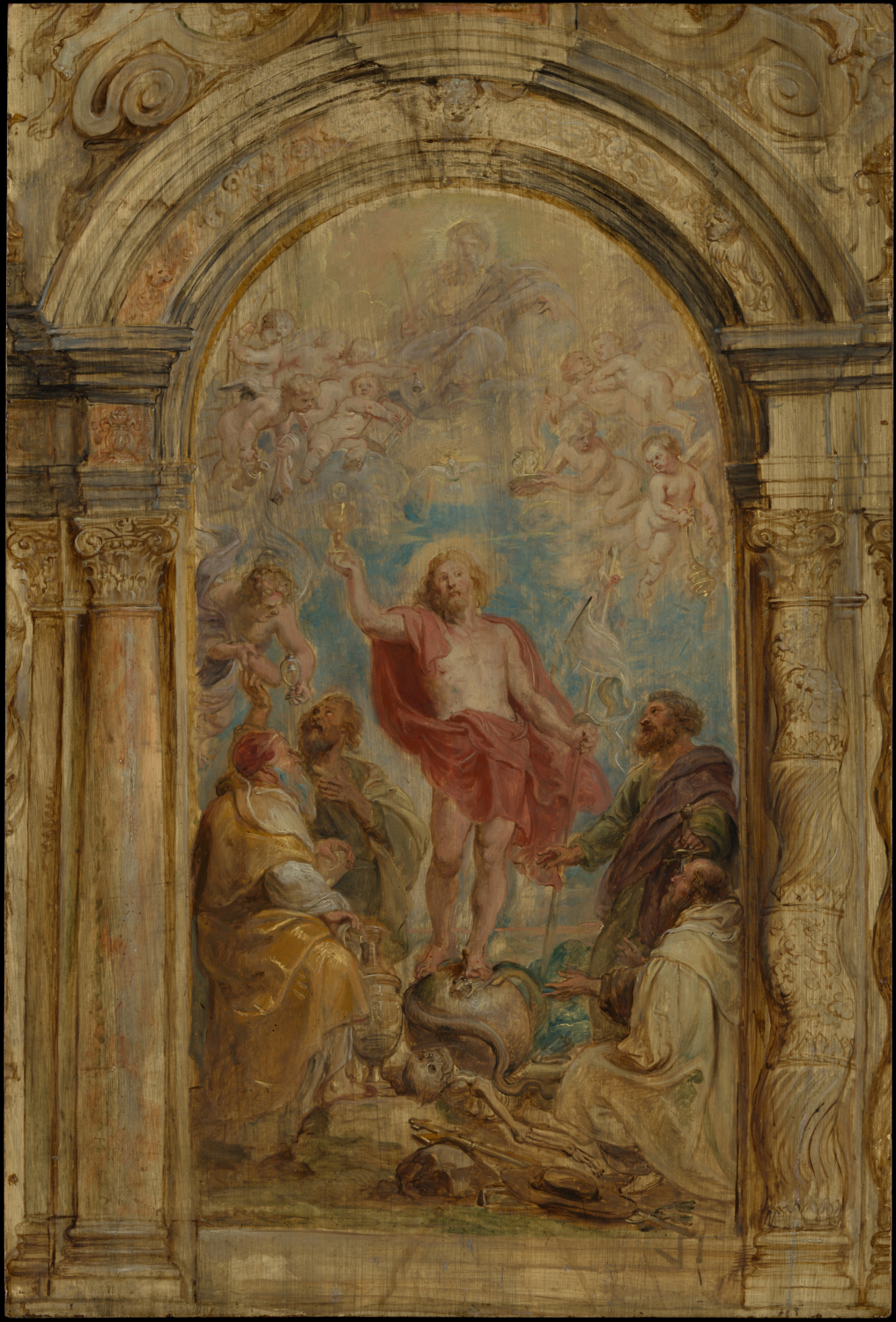 The Glorification of the Eucharist by Peter Paul Rubens