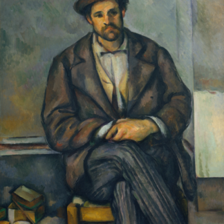 Seated Peasant by Paul Cézanne