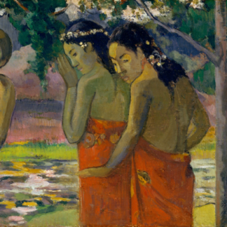 Three Tahitian Women by Paul Gauguin
