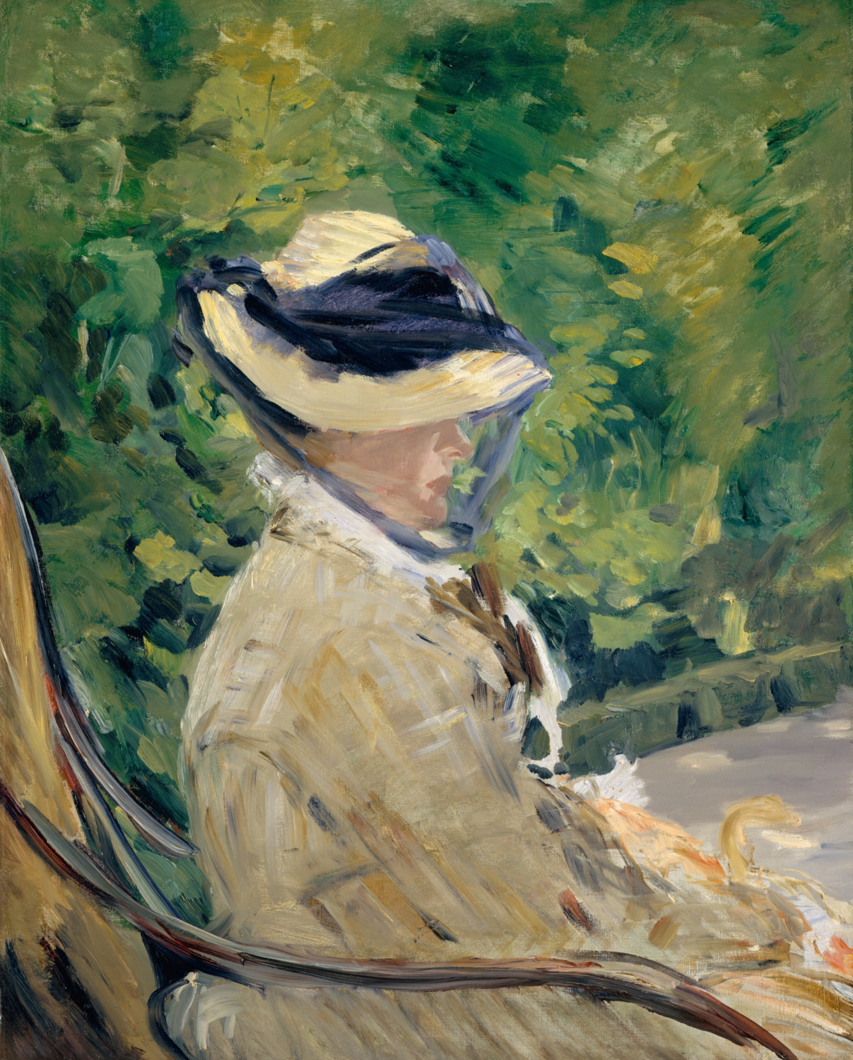 Madame Manet (Suzanne Leenhoff, 1829–1906) at Bellevue by Édouard Manet