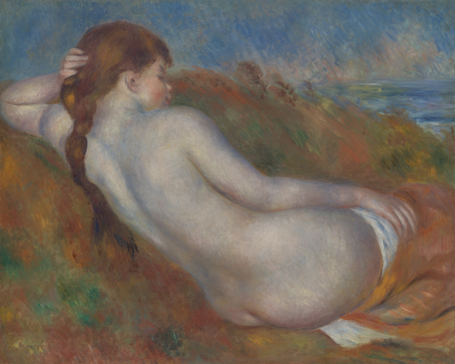 Reclining Nude by Auguste Renoir