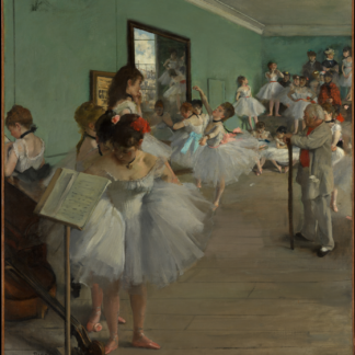 The Dance Class by Edgar Degas