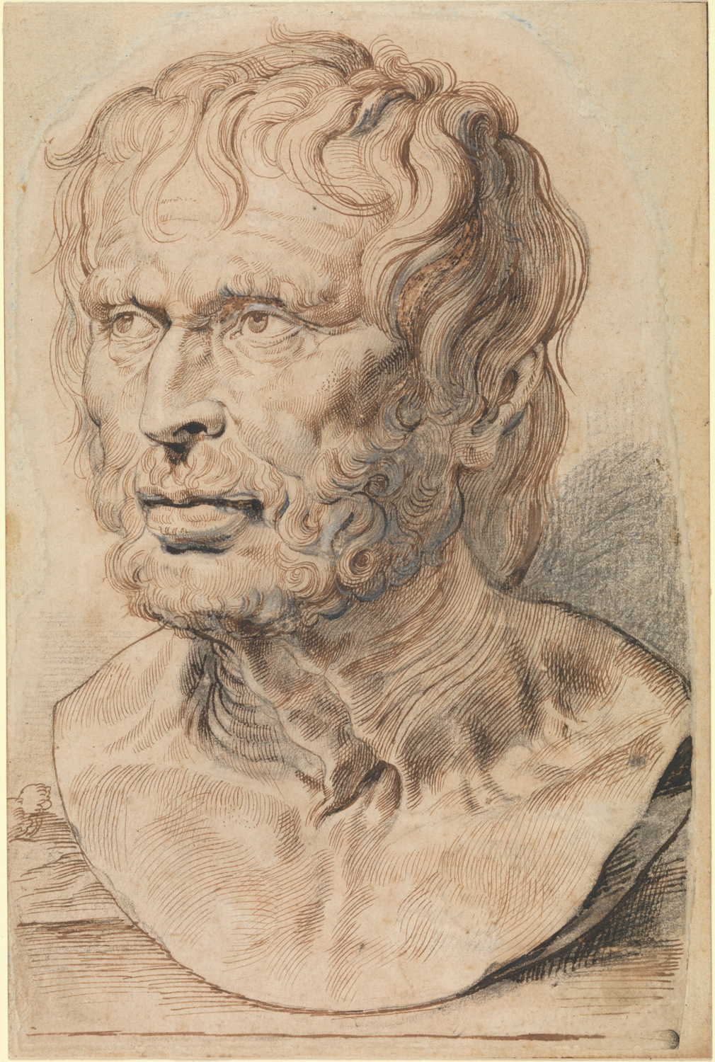 Bust of Pseudo-Seneca by Peter Paul Rubens and possibly an assistant
