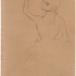 Study of a Ballet Dancer seen from the Back by Edgar Degas