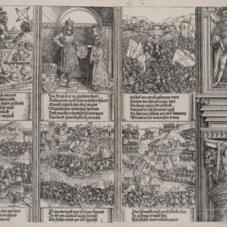 Arch of Honor narrative panels — Albrecht Dürer, Hans Springinklee and Wolf Traut.