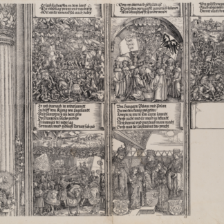Maximilian’s Alliance with Henry VIII by Albrecht Dürer and Hans Springinklee