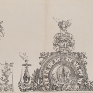 Pinnacle of the Right Portal — Hans Springinklee and Albrecht Dürer