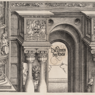 Arch in the Entryway of the Right Portal — Albrecht Dürer, Hans Springinklee or Wolf Traut.