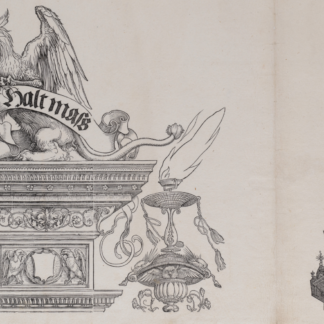 Ornaments Atop the Right Portal — Albrecht Dürer, Hans Springinklee and Albrecht Altdorfer