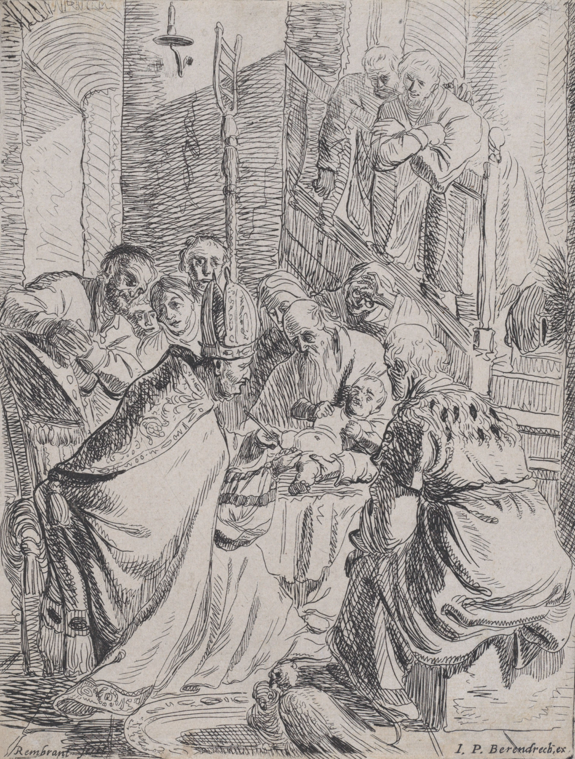 The Circumcision by Rembrandt — Rembrandt van Rijn.
