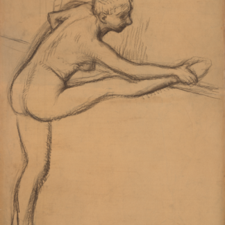Study of a Nude — Edgar Degas