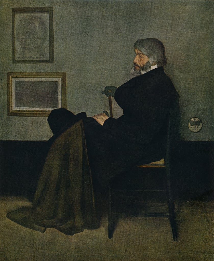 Arrangement In Grey And Black No. 2: Portrait of Thomas Carlyle