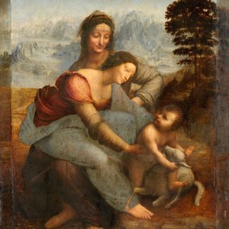 Leonardo da Vinci - The Virgin and Child with Saint Anne