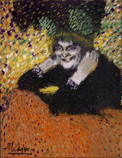 Pablo Picasso Pd Us 1901 Old Woman (woman With Gloves)