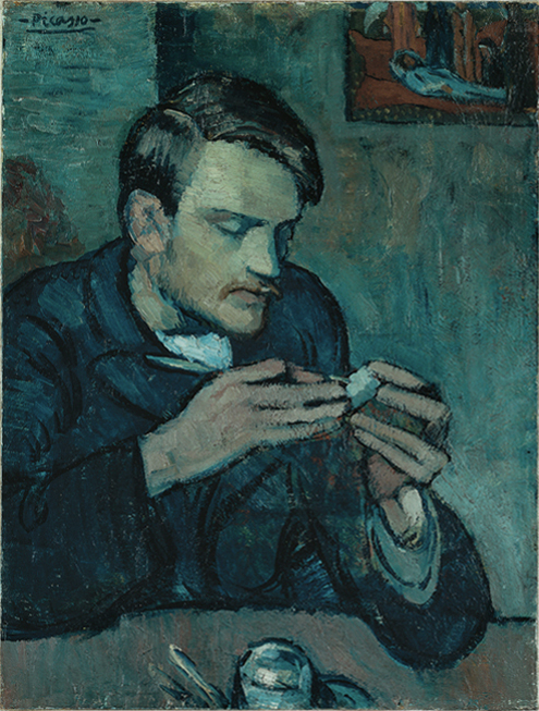 Pablo Picasso Pd Us 1901 Portrait De Mateu Fernández De Soto