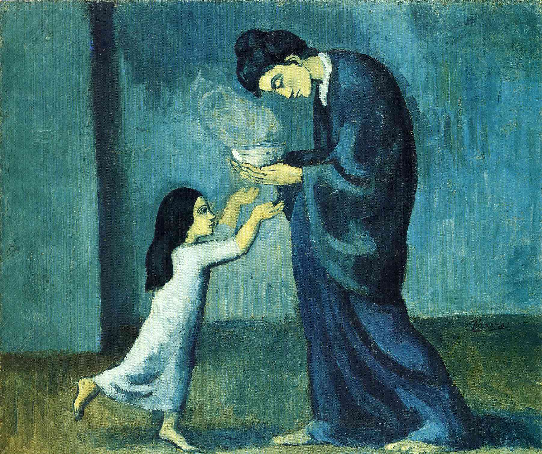 Pablo Picasso Pd Us 1902 03 La Soupe (the Soup)