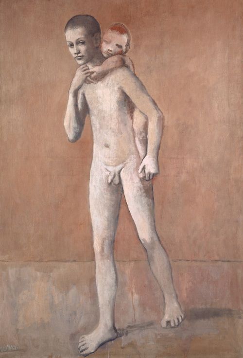 Pablo Picasso Pd Us 1905 06 Les Deux Frères (the Two Brothers)