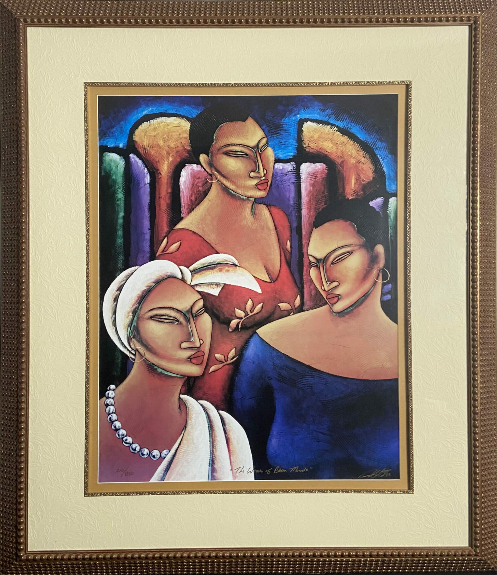 Lashun Beal - Pen Signed Limited Edition "The Women of Beau Monde"