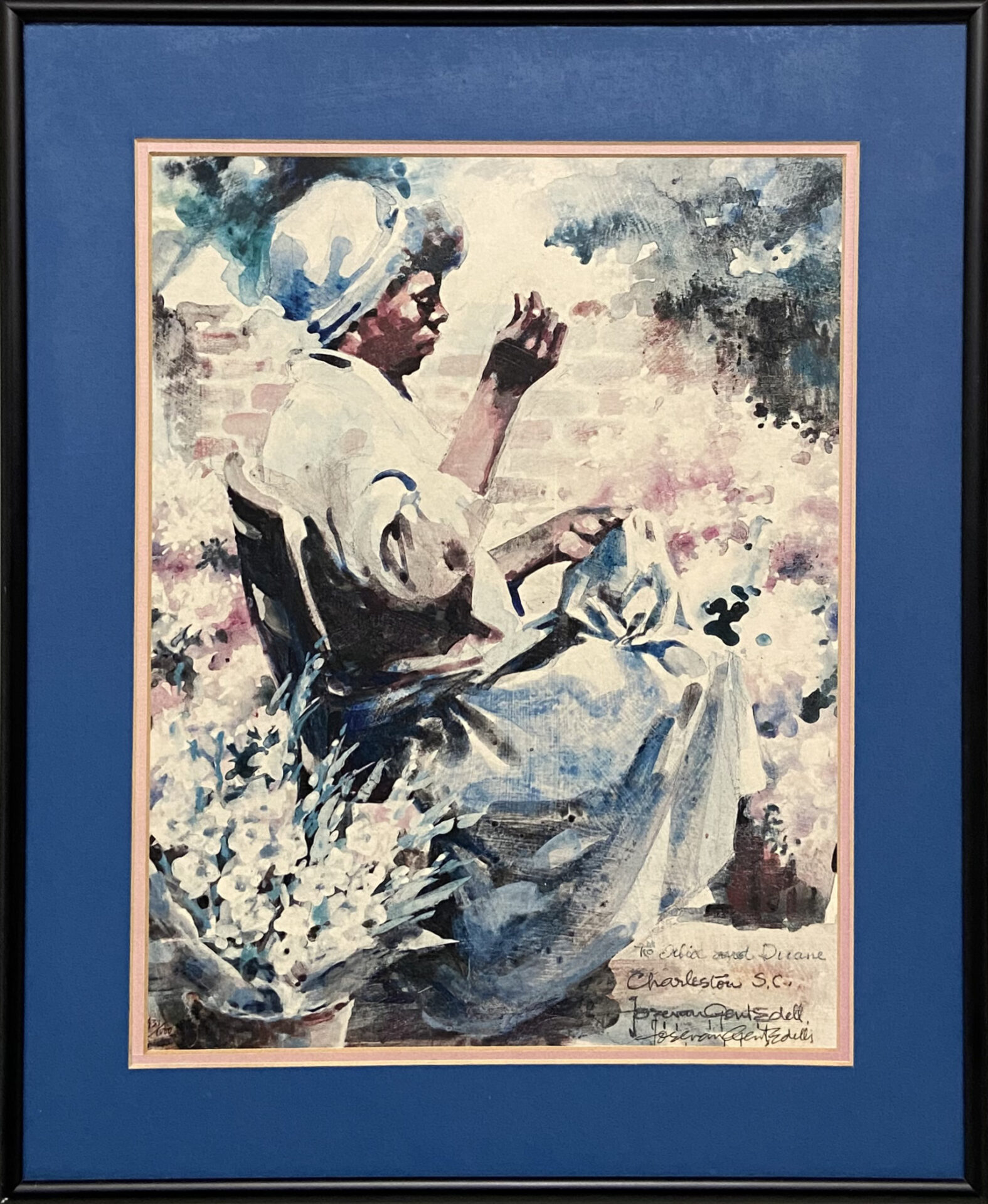 Josie Van Gent Edell - Pen Signed Limited Edition Artwork