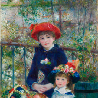 The Two Sisters on the Terrace - Auguste Renoir