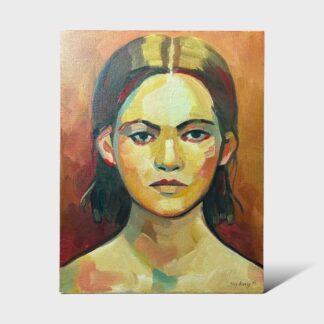 Susy Keely - Female Portrait Oil on Canvas
