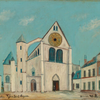 Church of Saint-Aignan by Maurice Utrillo