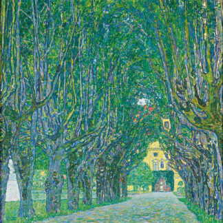 Avenue to Schloss Kammer by Gustav Klimt